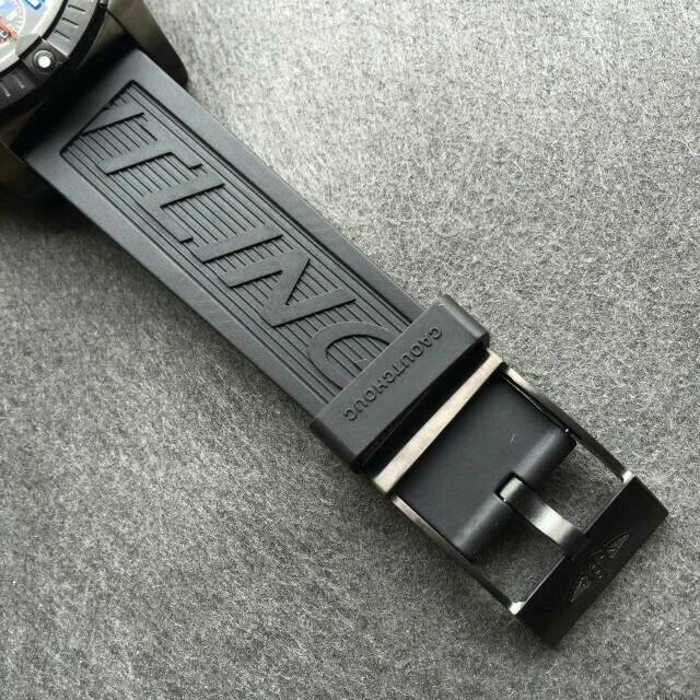 Black Rubber Strap