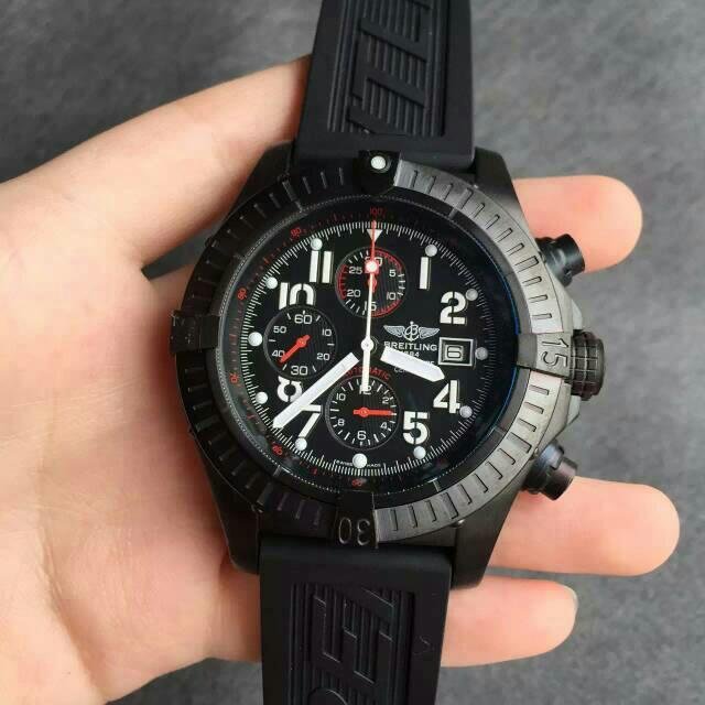 New Comes With Replica Breitling Avenger Black Steel Watch Review!