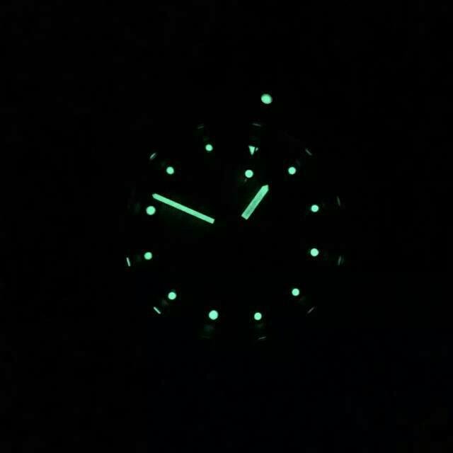 Breitling Green Lume