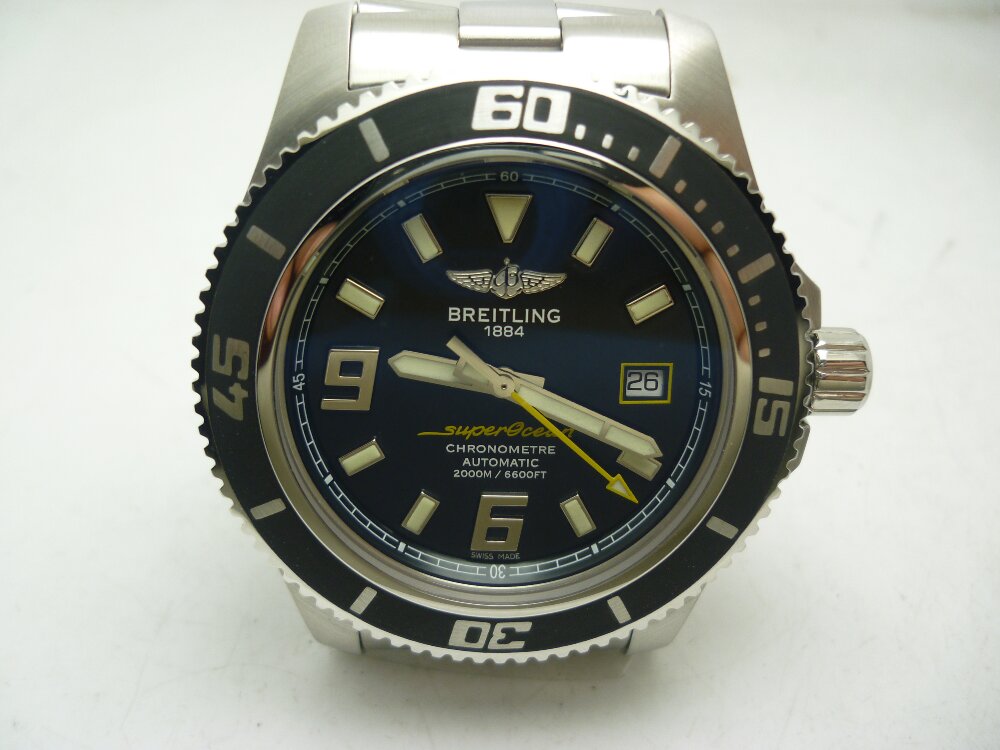 Breitling Superocean Abyss 44mm Stainless Steel Eta 2824 Replica Review!