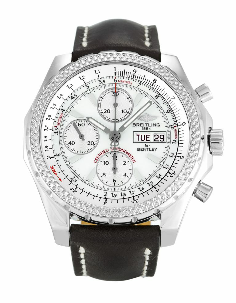 Silver Baton Dial Breitling Bentley Replica