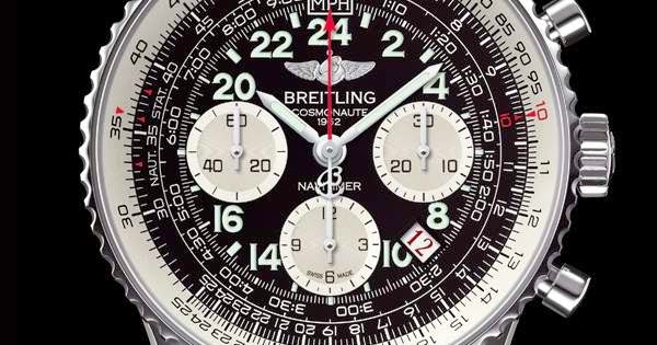 Black Dial Breitling Cosmonuate Replica 