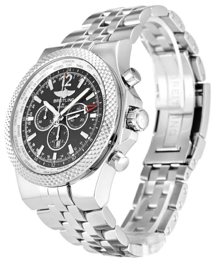 Black Baton Dial Breitling Bentley Replica Watch