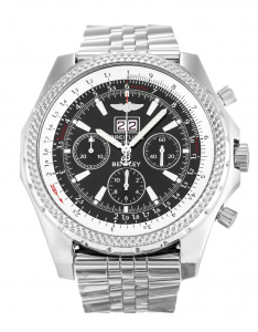 Black Dial Mens Breitling Bentley Replica Watch