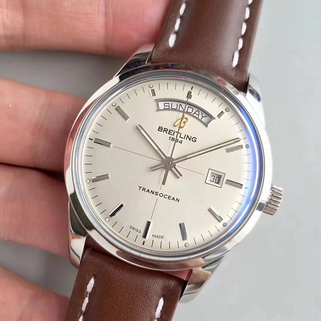 Replica Breitling Transocean Stainless Steel Watch