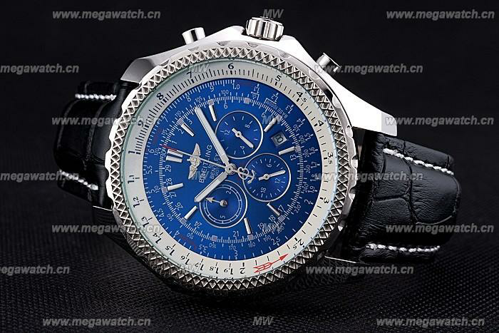 Breitling Stainless Steel 4039 Fake Black Luxury Watch