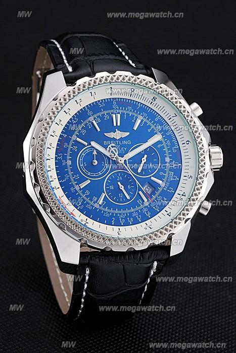 Breitling Stainless Steel 4039 Fake Black Luxury Watch